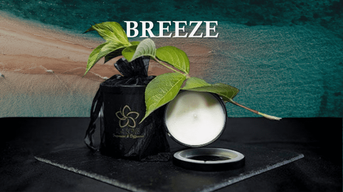 Bougie Parfumée "Breeze"